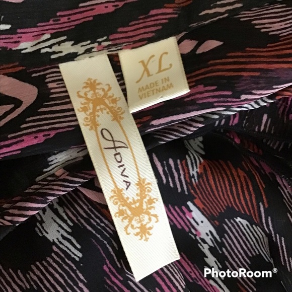 ADIVA Ruched Top, XL , EUC - Picture 5 of 5
